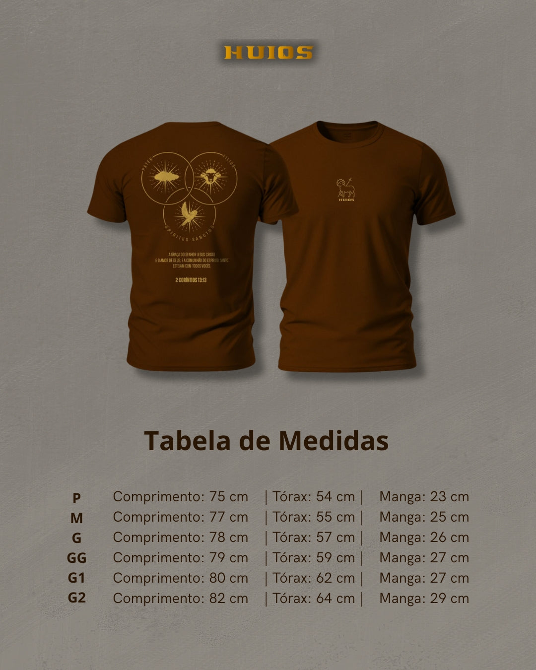 Camiseta 2 Coríntios 13 - Trindade